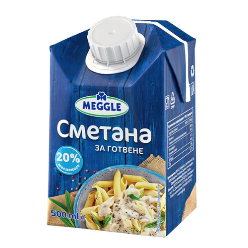 Сметана за готвене Meggle 500мл.