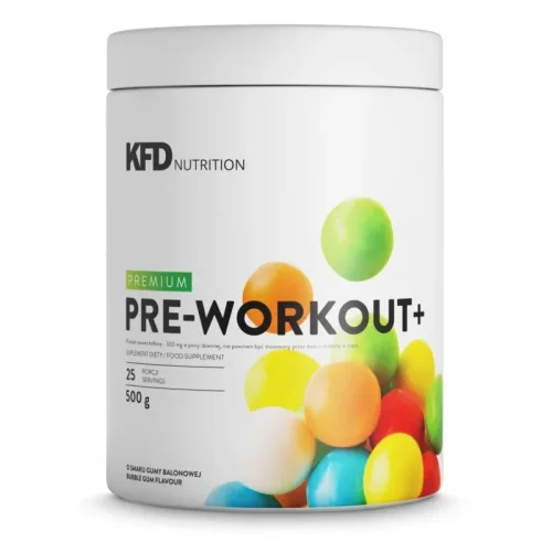 KFD Premium Pre Workout+ - Азотен Бустер, Разфасовка 0.500kg - KFD Nutrition