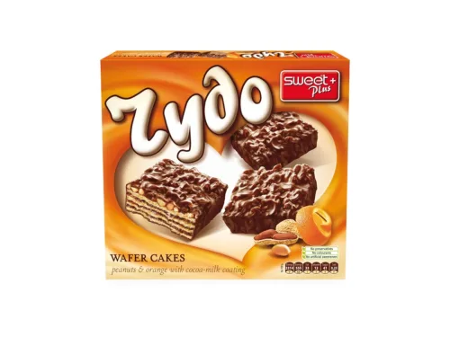 Торта Вафлена Чудо С Фъстък И Портокал 180гр Sweet Plus