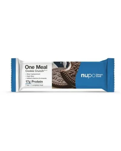 One Meal Протеинов бар, хрупкава бисквитка, 60 g, Nupo - Nupo