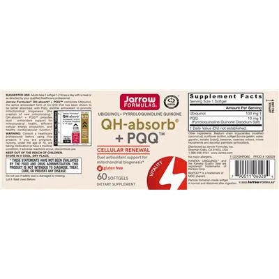 QH-absorb + PQQ - Jarrow Formulas