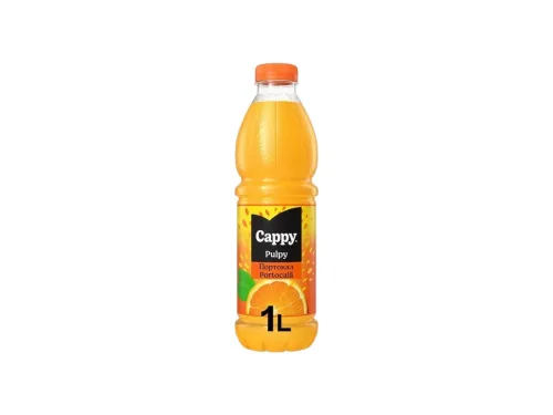 Напитка Плодова Cappy Pulpy Портокал 1л