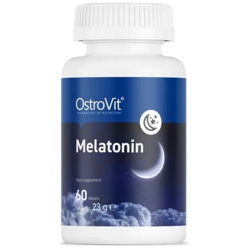 Melatonin 1 mg / 60 Таблетки, 60 дози - OstroVit
