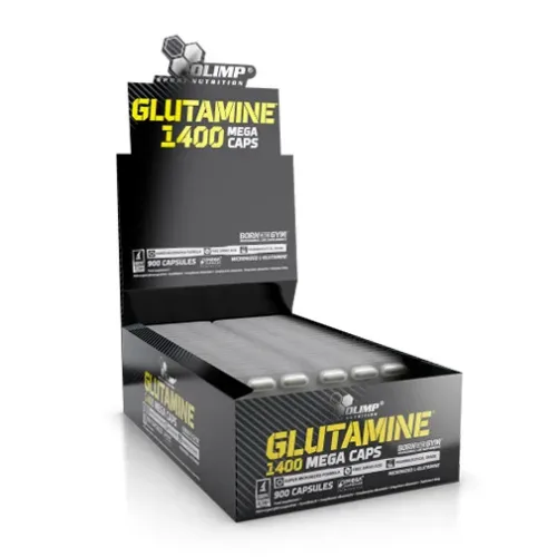 L-Glutamine Mega Caps 1400 mg / 900 Caps / 1000g - OLIMP