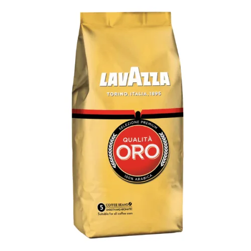 Кафе Lavazza Qualita Oro на зърна 500гр.