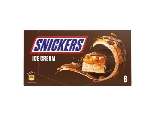 Сладолед Snickers Мултипак 6х45,