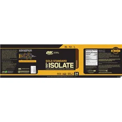 Gold Standard 100% Изолат Шоколадово Удоволствие / Gold Standard 100% Isolate Chocolate Bliss - Optimum Nutrition