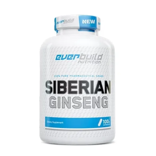 Siberian Ginseng 500 mg / 100 Caps (100 дози) - Everbuild