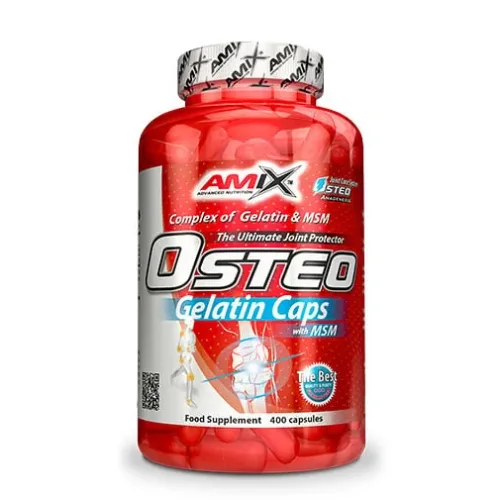 Osteo Gelatin with MSM / 400 Caps (67 дози) / 400g - Amix