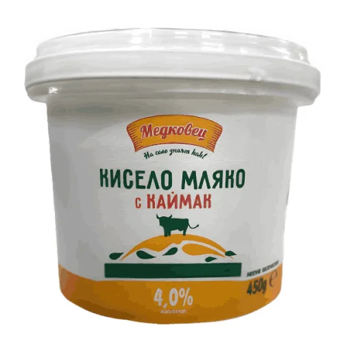 Кисело мляко Медковец 4% 450гр.