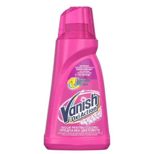 Препарат против петна за цветно пране Vanish Oxi Action1л.