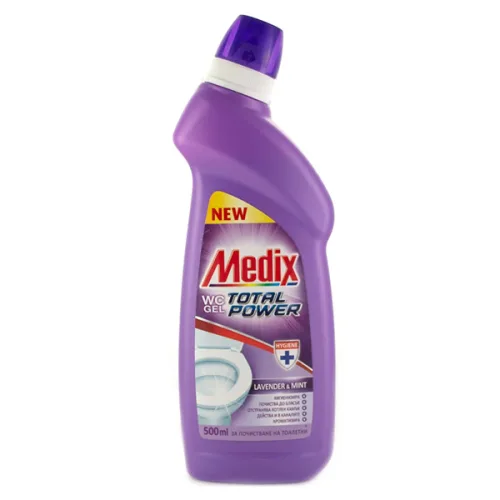 Почистващ препарат за тоалетни Medix WC лавандула 750мл. - Medix