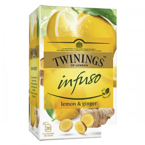 Чай Twinings Lemon & Ginger 20бр.30гр. - Twinings