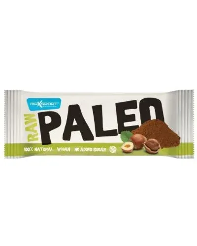 Сурово барче с какао и лешник, 50 g, Maxsport - Maxsport