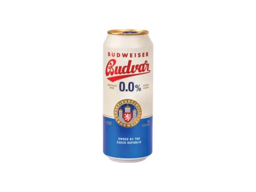 Бира Budweiser Budvar 0.0% 500 Мл Кен Чехия