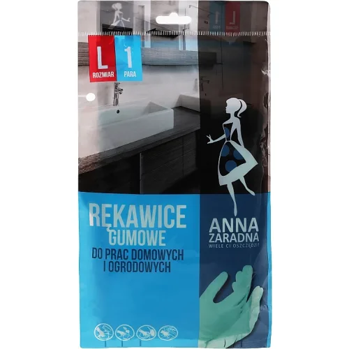 Домакински ръкавици Anna Zaradna размер L
