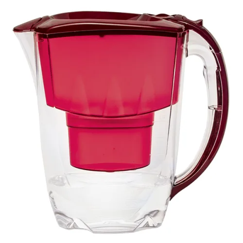 Кана за филтриране на вода Aquaphor Amethyst червена 2,8л. - Aquaphor