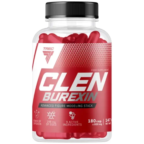ClenBurexin | Thermogenic Fat Burner / 180 капсули, 90 дози - Trec Nutrition