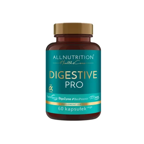Digestive Pro - Храносмилателни Ензими, Разфасовка 60 caps - Allnutrition
