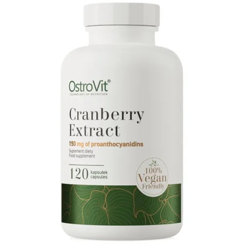 Cranberry Extract 300 mg | Vege / 120 капсули, 120 дози - OstroVit