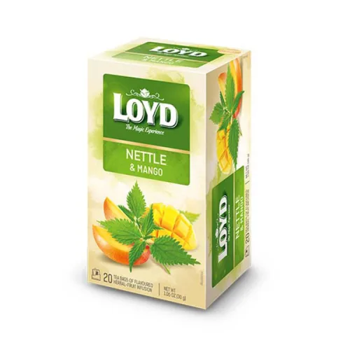 Чай Loyd Коприва и Манго 20бр.