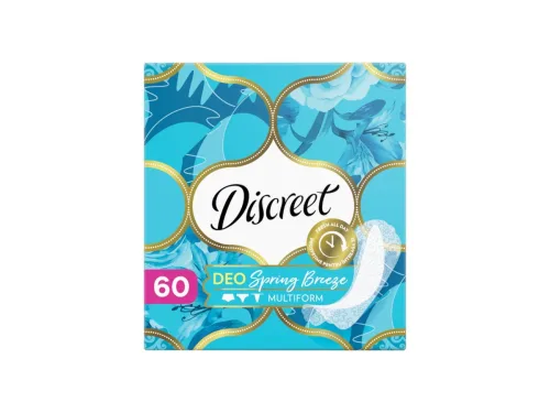 Дамски Превръзки Discreet Океански Бриз 60бр Ежедневни 30591