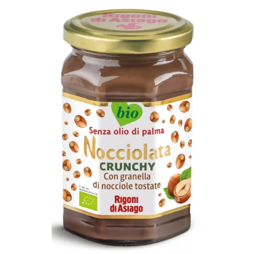 Био крем с натрошени лешници Crunchy Nocciolata 250гр. - Nocciolata