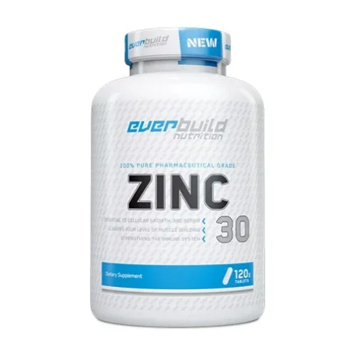 Zinc Bisglycinate 30 mg / 120 Tabs (120 дози) - Everbuild