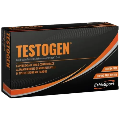TESTOGEN | Natural Testosterone Support / 60 Таблетки, 30 дози / 120 капсули - EthicSport