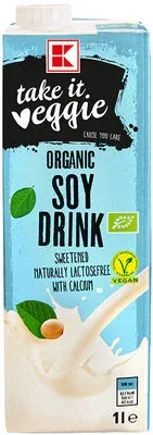 Био соев напитка K-take it veggie подсладена / K-take it veggie Organic Sweetened Soy Drink - K-take it veggie