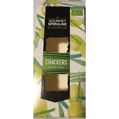 Крекери с спирулина и маслини / Crackers with Spirulina and Olives - Gourmet Spiruline