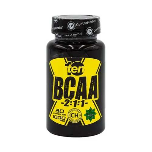 BCAA 2:1:1 1000mg. / 30 Caps. - Cvetita Herbal