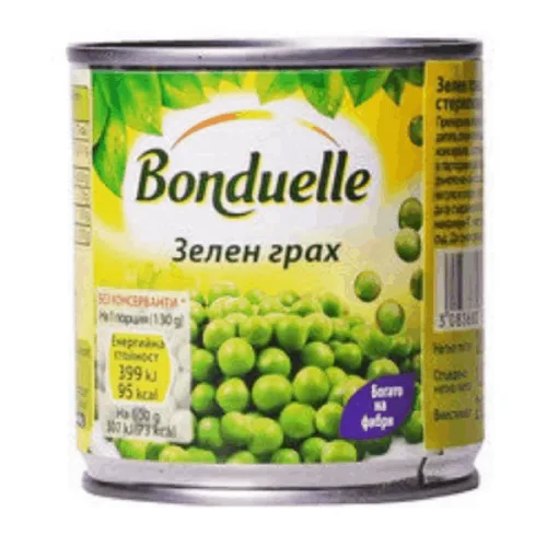 Зелен Грах Bonduelle 200гр. консерва - Bonduelle