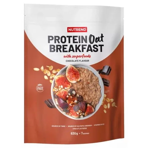 Protein Oat Breakfast, шоколад, 630 g, Nutrend - Nutrend