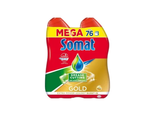Кт Гел за Съдомиялна Somat AntiGrease 2бр х 684мл