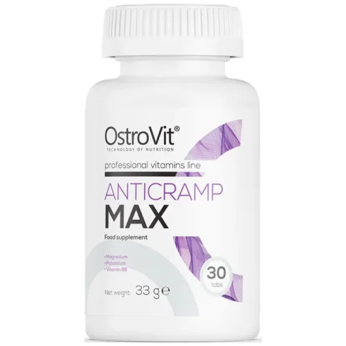 AntiCramp MAX / 30 Таблетки, 30 дози - OstroVit
