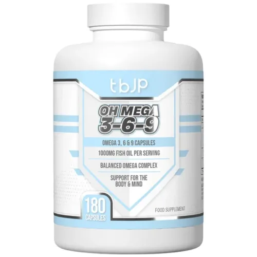 Omega 3-6-9 / 180 Гел капсули, 180 дози​ - Trained by JP