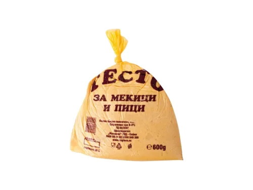Тесто За Пици И Мекици 600гр Охладено