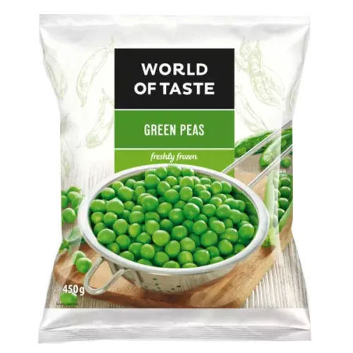 Грах замразен World of Taste 450гр. - World OF Taste