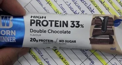 BORN WINNER ДВОЕН ШОКОЛАД 33% ПРОТЕИН / BORN WINNER DOUBLE CHOCOLATE 33% PROTEIN - born winner
