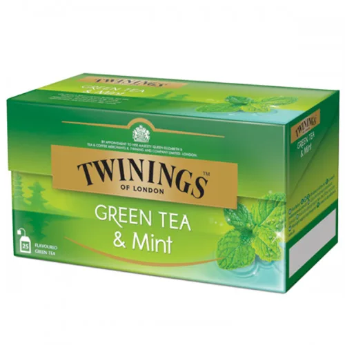 Чай Twinings Green Tea &Mint  37.5гр - Twinings