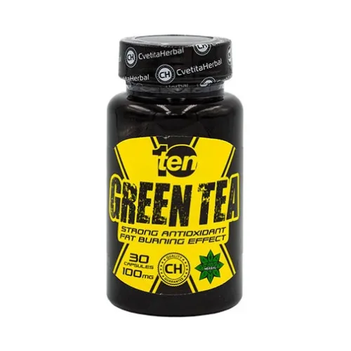 Green Tea 100mg. / 30 Caps. - Cvetita Herbal