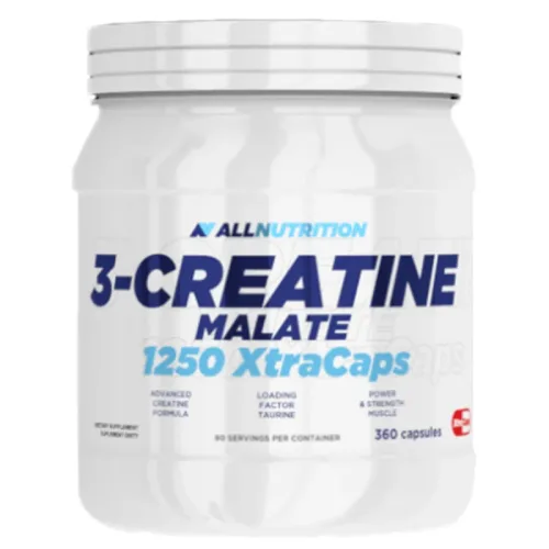 3-Creatine Malate Caps - Креатин, Разфасовка 180 caps - Allnutrition
