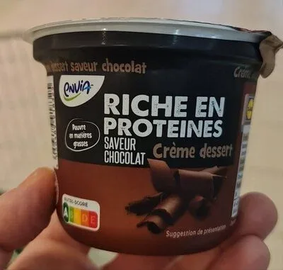 Десертен крем с вкус на шоколад, богат на протеин / Chocolate Flavor Dessert Cream Rich in Protein - Milbona