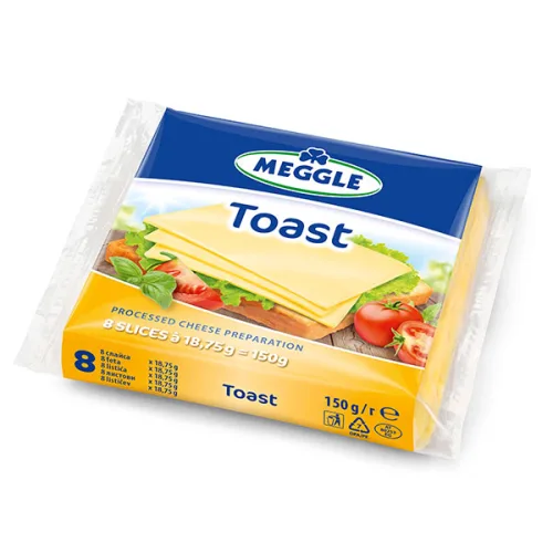 Топено сирене на резени Meggle – Тост 150 гр. - Meggle