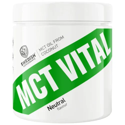 MCT Vital Powder / from Coconut Oil / 300 грама, 30 дози - SWEDISH Supplements