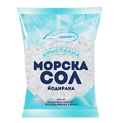 Морска сол йодирана България Фамилекс 1кг. - Хора От Народа