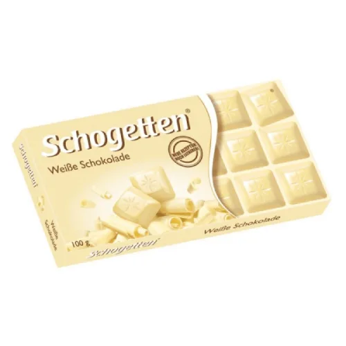 Шоколад Schogetten бял 100гр. - Schogetten