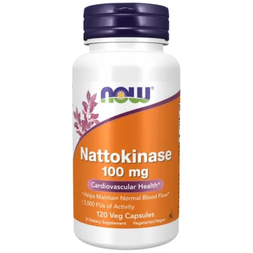Nattokinase 100 mg / 120 капсули - NOW Foods