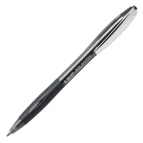 Химикалка Bic Atlantis classic черна medium